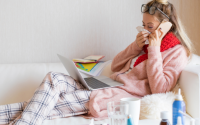 Employees off sick reaches record high